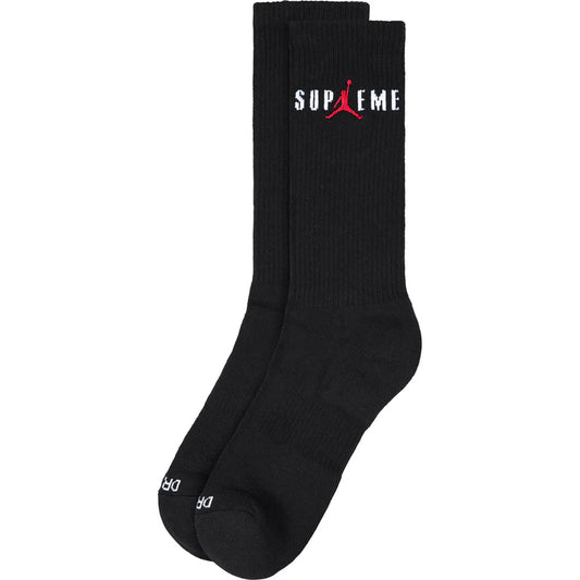 SUPREME / JORDAN CREW SOCKS (2 PACK )