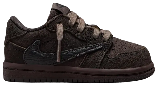 TRAVIS SCOTT X AIR JORDAN 1 LOW OG SP “ VELVET BROWN “ TD