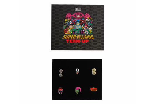 KITH X MARVEL SUPER VILLAIN PIN SET